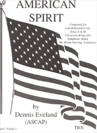 American Spirit Concert Band sheet music cover Thumbnail